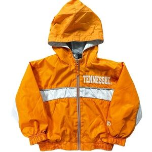 VTG Starter Tennessee Volunteers Orange Full Zip Hood Jacket Size 2T Vols Sporty